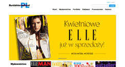 Desktop Screenshot of burdamedia.pl