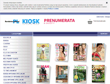 Tablet Screenshot of kiosk.burdamedia.pl